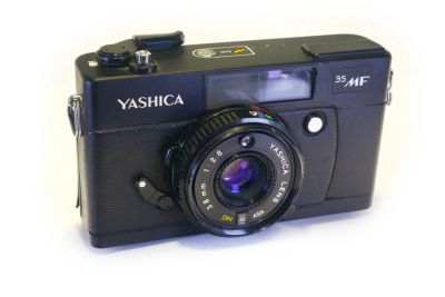 Лот: 10823039. Фото: 1. Yashica 35MF с объективoм 38mm... Плёночные дальномерные, шкальные