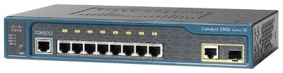 Лот: 6027654. Фото: 1. Cisco WS-C2960-8TC-S. Коммутаторы