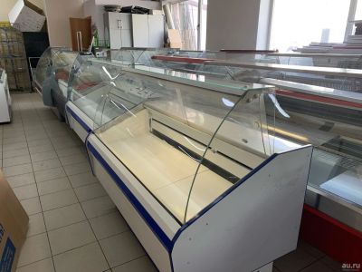 Лот: 18001997. Фото: 1. Витрина холодильная б/у для магазина. Холодильное