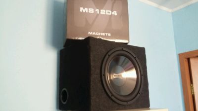 Лот: 9449348. Фото: 1. Alphard machete ms 12d4. Сабвуферы