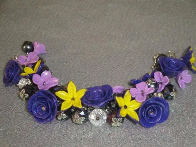 Лот: 1480738. Фото: 1. Изделия из полимерной глины,браслет... Браслеты