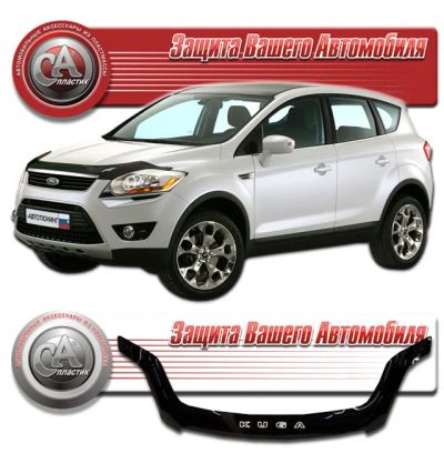 Лот: 3079846. Фото: 1. Дефлектор капота черный (спойлер... Детали тюнинга