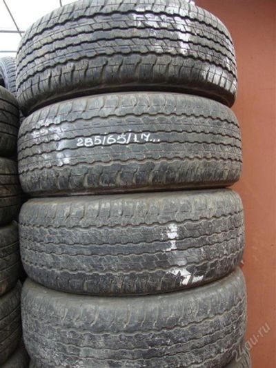 Лот: 1720563. Фото: 1. Лето! ! ! 285.65.17... DUNLOP... Шины