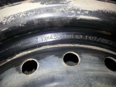 Лот: 8339090. Фото: 1. диски штампы R 13 сверловка 4... Диски