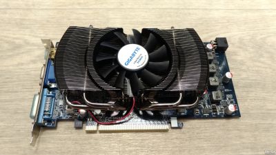 Лот: 15201337. Фото: 1. Видеокарта GigaByte nVidia GeForce... Видеокарты