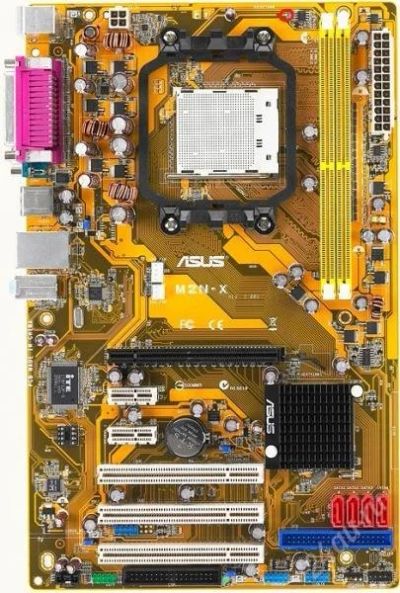 Лот: 1011565. Фото: 1. Материнская плата Asus M2n-x. Материнские платы