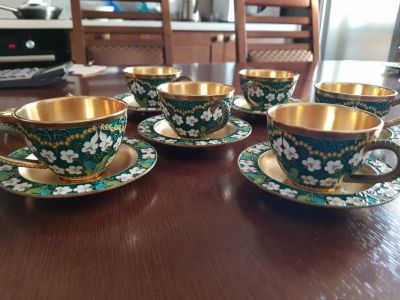 Лот: 12625558. Фото: 1. Продам серебро, комплект 6 шт... Ювелирные изделия