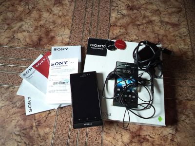 Лот: 3375911. Фото: 1. Sony Xperia sola (черный). Смартфоны