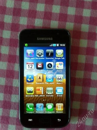 Лот: 1810909. Фото: 1. Samsung I9003 16GB в очень хорошем... Смартфоны