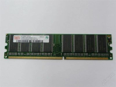 Лот: 2071212. Фото: 1. Память Hynix 512Mb, DDR-400. Оперативная память