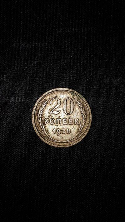 Лот: 17567664. Фото: 1. 20 копеек 1928. Россия и СССР 1917-1991 года