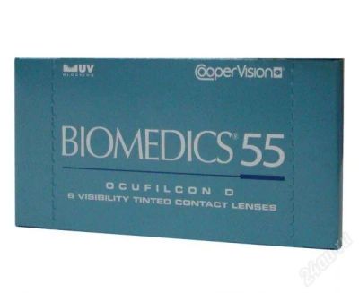 Лот: 1170169. Фото: 1. Контактные линзы Biomedics 55... Контактные линзы