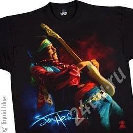 Лот: 254852. Фото: 1. Jimi Hendrix - Футболки с музыкальной... Рубашки, водолазки