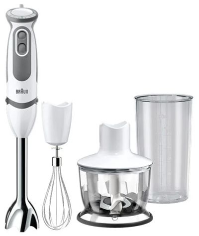 Лот: 10674161. Фото: 1. Блендер Braun MQ 5035 WH Sauce... Кухонная