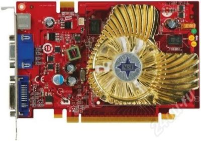 Лот: 292917. Фото: 1. MSI NX8600GT-TD256E-OC/D2. Видеокарты