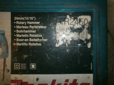 Лот: 8366715. Фото: 1. Перфоратор Макита HR2450(Япония... Электроинструмент
