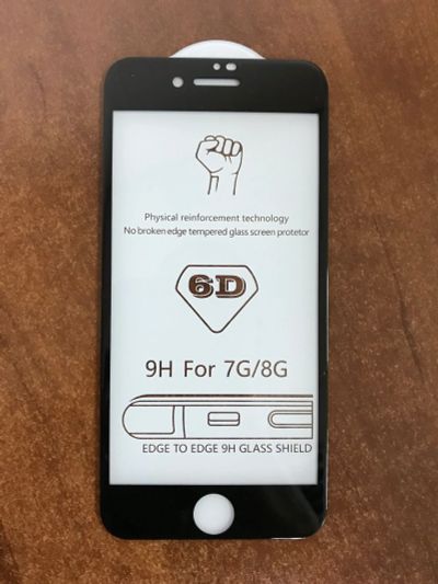 Лот: 12533989. Фото: 1. Защитное стекло iPhone 7 / 6D... Защитные стёкла, защитные плёнки
