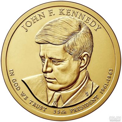 Лот: 9614824. Фото: 1. 35-й Президент США Джон Кеннеди... Америка