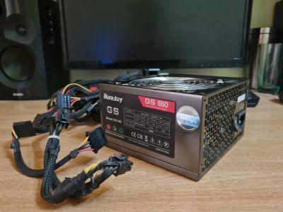 Лот: 17336275. Фото: 1. Блок питания HuntKey GS550 450w. Корпуса, блоки питания