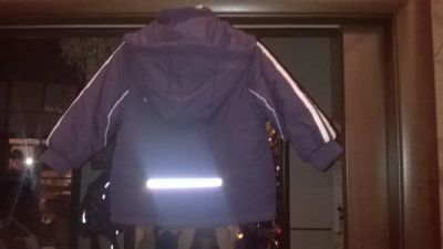 Лот: 5025276. Фото: 1. Детская куртка Adidas синяя. Верхняя одежда