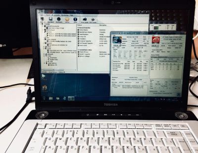 Лот: 11816663. Фото: 1. ноутбук Toshiba satellite A200. Ноутбуки