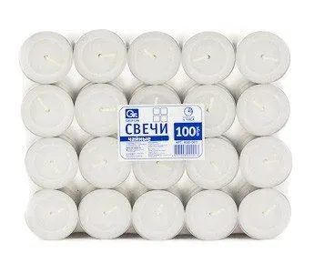 Лот: 21543725. Фото: 1. Свеча чайная по 25 шт./ 11гр... Свечи