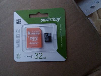 Лот: 3588500. Фото: 1. Карта памяти MicroSD 32 gb 10class. Карты памяти