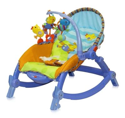 Лот: 7138810. Фото: 1. Шезлонг детский CHILL OUT Bertoni... Ходунки, прыгунки, качели