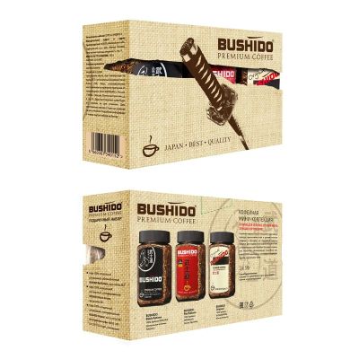 Лот: 7449764. Фото: 1. Кофе растворимый Bushido 50 г. Чай, кофе, какао