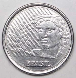 Лот: 1588221. Фото: 1. Бразилия. 50 сентаво 1995г. (1-2... Америка