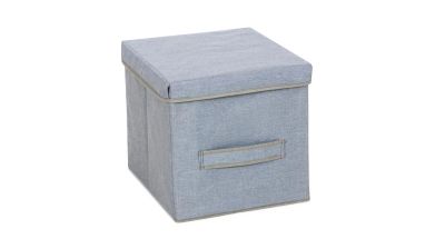Лот: 24570525. Фото: 1. Короб для хранения Box, цвет серый. Корзины, контейнеры