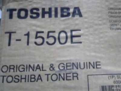Лот: 14129671. Фото: 1. Картридж Toshiba T-1550/1560. Картриджи, расходные материалы