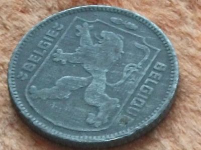 Лот: 10794842. Фото: 1. Монета 1 франк один Бельгия 1946... Европа