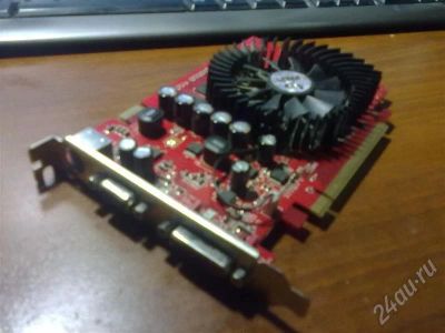 Лот: 595600. Фото: 1. GeForce 7600GS PCI-E 256Mb DDR2... Видеокарты