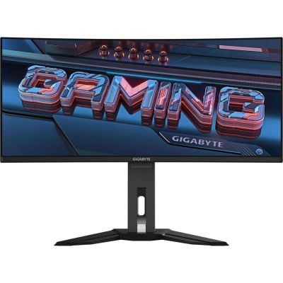Лот: 25113666. Фото: 1. Игровой монитор GIGABYTE MO34WQC2... ЖК-мониторы