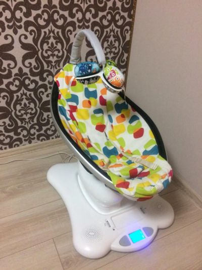 Лот: 10254637. Фото: 1. 4moms mamaroo. Ходунки, прыгунки, качели