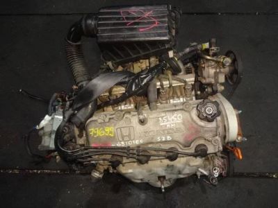 Лот: 10792227. Фото: 1. двигатель Honda Logo. Двигатель и элементы двигателя