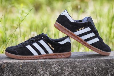 Лот: 8084021. Фото: 1. Кроссовки Hamburg Adidas (4800... Кеды, кроссовки, слипоны