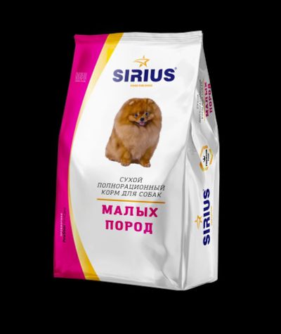 Лот: 13949988. Фото: 1. Sirius (Сириус) 1,2кг сухой корм... Корма