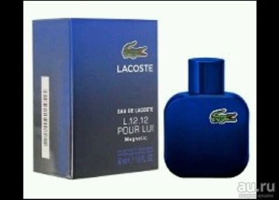 Лот: 10293095. Фото: 1. Оригинал Eau de Lacoste L.12.12. Мужская парфюмерия