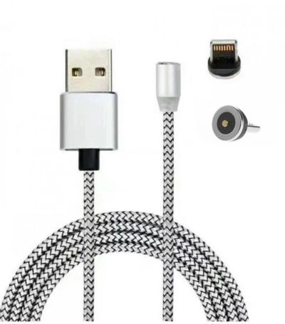 Лот: 14111771. Фото: 1. Кабель Usb-Lightning магнитный... Дата-кабели, переходники