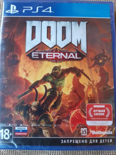 Лот: 19665047. Фото: 1. Doom Eternal . Лицензионный диск... Игры для консолей