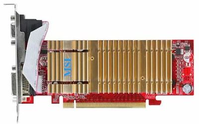 Лот: 7331113. Фото: 1. MSI NVidia 7300LE. Видеокарты