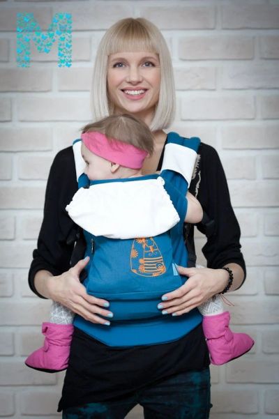 Лот: 3925752. Фото: 1. Эрго-рюкзак, слинг Modamam Котовасия... Слинги, эрго рюкзаки, переноски