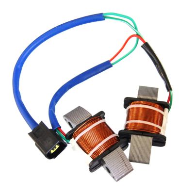 Лот: 21366266. Фото: 1. Катушки генераторные Yamaha 50-70... Запчасти для лодок, катеров, лодочных моторов