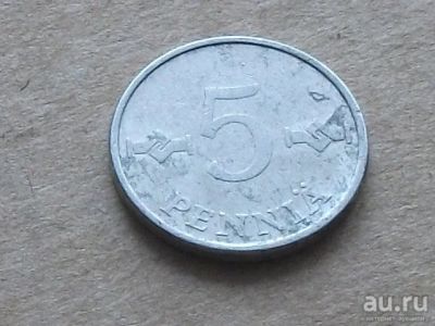 Лот: 8447883. Фото: 1. Монета 5 пенни пять Финляндия... Европа