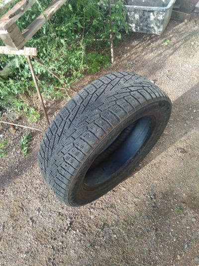 Лот: 14840292. Фото: 1. Nokian Hakka 7suv Шипы 235 60... Шины