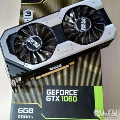 Лот: 17210223. Фото: 1. palit geforce gtx 1060 6gb super... Видеокарты