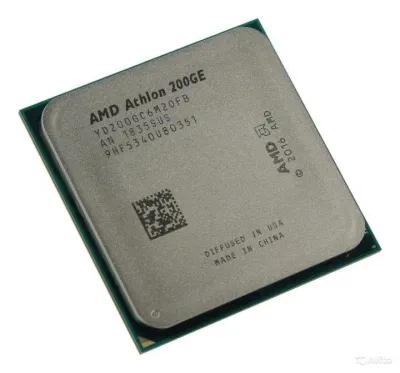 Лот: 22392757. Фото: 1. Процессор AMD Athlon 200GE, 2... Процессоры