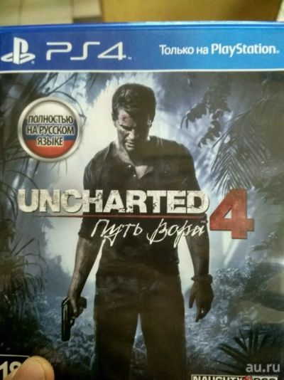 Лот: 10615493. Фото: 1. Диск PS4 Uncharted 4 Путь вора. Игры для консолей